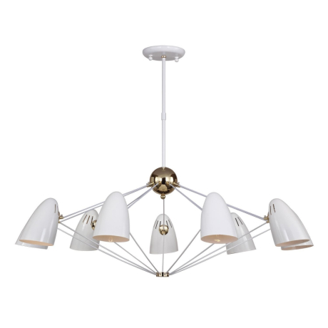 Подвесная люстра с лампочками Favourite Humpen 1758-9P+Lamps E14 P45 