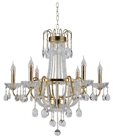 Подвесная люстра Newport ESMERALDA 1406/C bronze