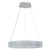 Подвесная диммируемая люстра с пультом ДУ Profit Light 6033/1B WHT 58W