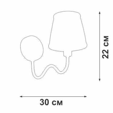 Бра Vitaluce V1848 V1848-8/1A 