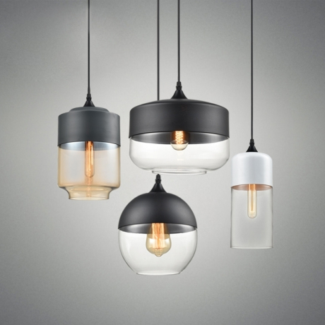 Подвесной светильник Nord A D18 Black/Transparent ImperiumLoft NORD1 (190489-26) 