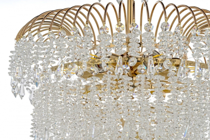 Подвесная люстра с лампочками Arti Lampadari Sardinia E 1.5.40.105 G+Lamps 