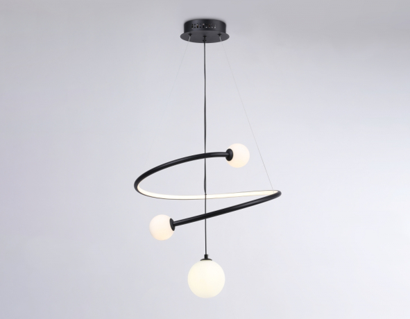 Люстра с пультом и с лампочкой Ambrella light FL66303+Lamps 