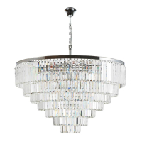 Большая люстра со светодиодными лампочками E14 , комплект от Lustrof. №132632-622757