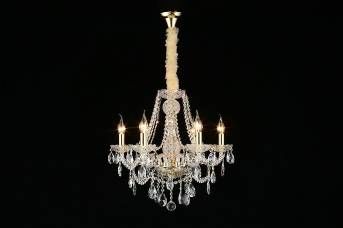 Люстра подвесная со светодиодными лампочками E14, комплект от Lustrof. №300027-657190 