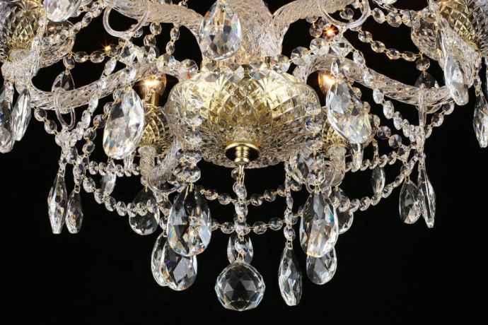 Люстра подвесная со светодиодными лампочками E14, комплект от Lustrof. №300027-657190 