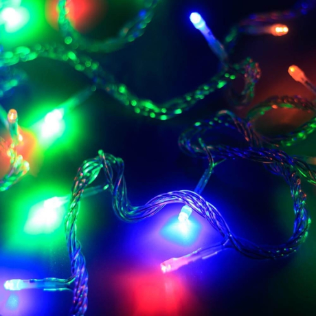 5м. Гирлянда нить RGB Ardecoled 230V ARD-String-Home-5000-Clear-50Led-Live RGB (25763)