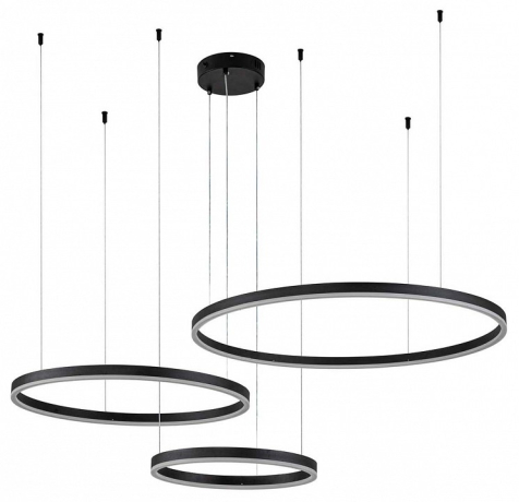 Подвесной светильник Indigo Galass 14001/3P Black 