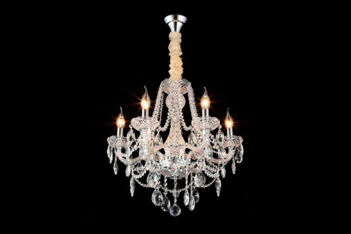 Люстра подвесная со светодиодными лампочками E14, комплект от Lustrof. №333684-657191 