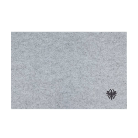 420134 Салфетка для сервировки декоративная (плейсмат) LAKANDAVA, L450, B300, H3, полиэстер, серый Eglo 