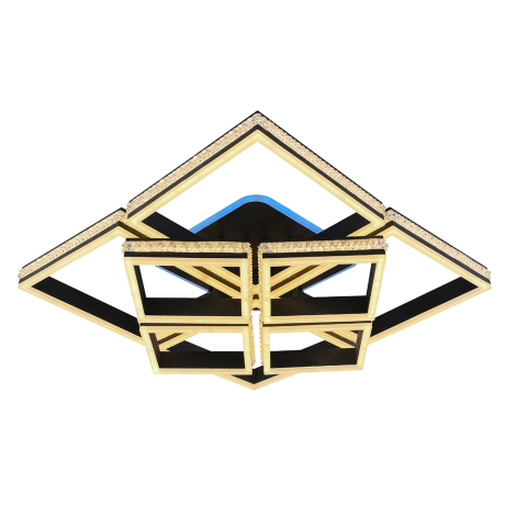 Светодиодная диммируемая люстра с ПДУ Profit Light 6000/4+4A WHT 568W+10W RGB 