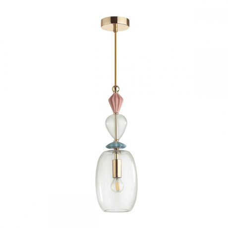 Подвесной светильник со светодиодной лампочкой E14, комплект от Lustrof. №277454-624559 