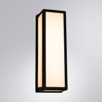 Уличный настенный светильник с лампочками Arte lamp A8526AL-2BK+Lamps