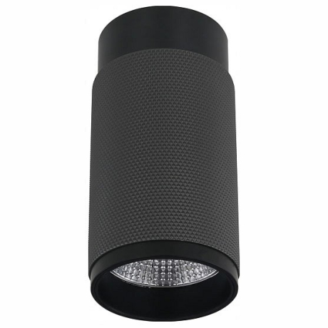 Накладной светильник iLedex Delta 1954-10W-3000K-36 BK+GRP 