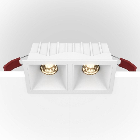 Встраиваемый светильник Maytoni Technical Alfa DL043-02-10W4K-SQ-W 