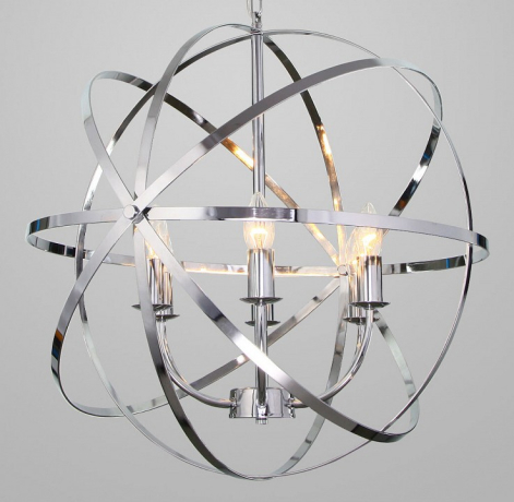 Подвесная люстра Eurosvet Santi 60139/6 хром 