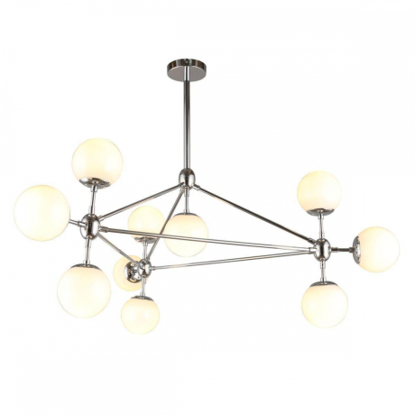 Люстра на штанге с лампочками APLOYT APL.606.27.10+Lamps 