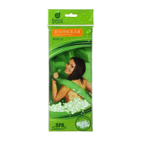 Нарушена упаковка. <296864> Мочалка- полотенце ''Японская'', 30х90 см ''Банные штучки'' 40370