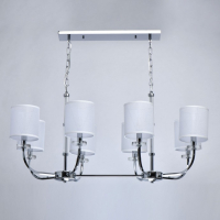 Подвесная люстра со светодиодными лампочками E14, комплект от Lustrof. №160955-667877