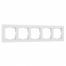 Рамка на 5 постов Werkel Hammer белый W0052401