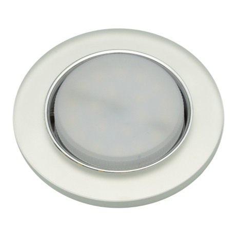 Нарушена упаковка!  <310689> DLS-L158 GX53 CHROME/MATT CLEAR Uniel UL-00005323