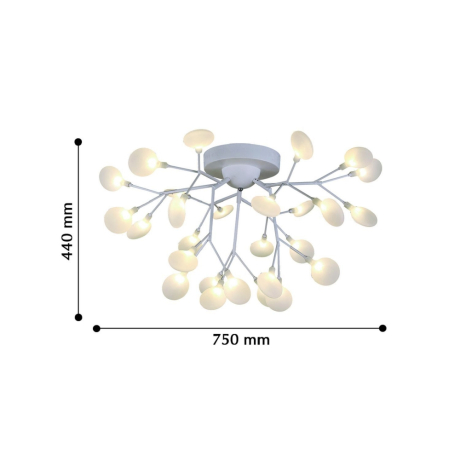 Потолочная люстра F-Promo Skein с поддержкой Маруся 2479-9U-М 