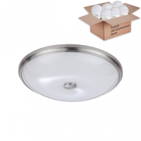 Настенно-потолочный светильник с лампочками Odeon Light Pelow 4957/5+Lamps E14 P45