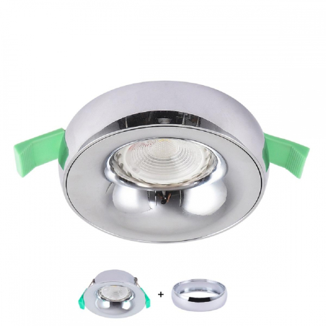 Светильник точечный с Led лампочками в комплекте CRYSTAL LUX CLT 004C1 CH+Lamps 