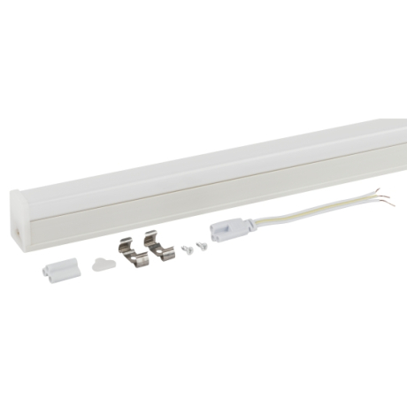 Линейный светодиодный светильник ЭРА LLED-04-0-40K-104 4Вт 4000K L300мм с сетевым шнуром (Б0066748) 
