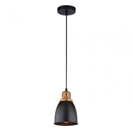 Нарушена упаковка.  <94789>  Подвесной светильник Arte Lamp Eurica A4248SP-1BK