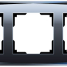 Рамка на 3 поста Werkel Diamant (черный) W0031208