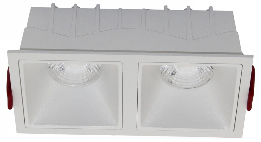 Встраиваемый светильник Maytoni Technical Alfa DL043-02-15W3K-D-SQ-W 