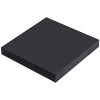 Нарушена упаковка!  <652406> Блок самоклеящийся (стикеры) черный BRAUBERG BLACK, 76х76 мм, 100 листов, 115204 (115204)