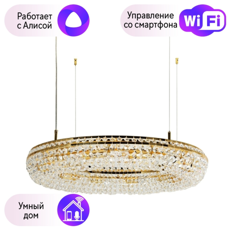 Подвесная люстра Favourite Monilibus с поддержкой Алиса 4015-12P-A 