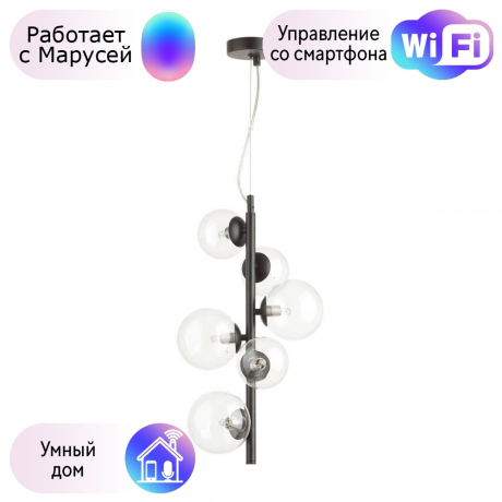 Подвесной светильник Odeon Light Tovi с поддержкой Маруся 4818/6-М 