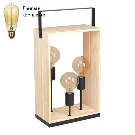 Настольная лампа в комплекте с лампочками  Eglo 43416+Lamps 