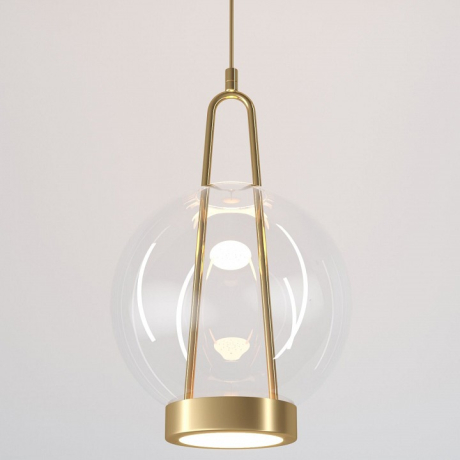 Подвесной светильник Eurosvet Frasco 50267/1 LED латунь