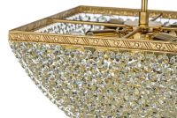 Потолочная люстра с лампочками Arti Lampadari Nobile E 1.3.30.502 G+Lamps