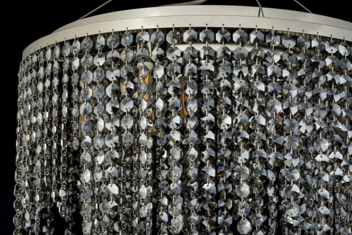 Подвесная люстра с лампочками Arti Lampadari Milano E 1.5.D50.503 N+Lamps 