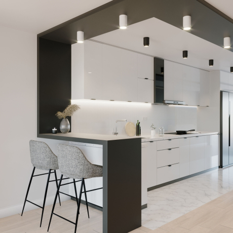 Накладной светильник Elektrostandard Cors 25032/LED белый (a062385) 