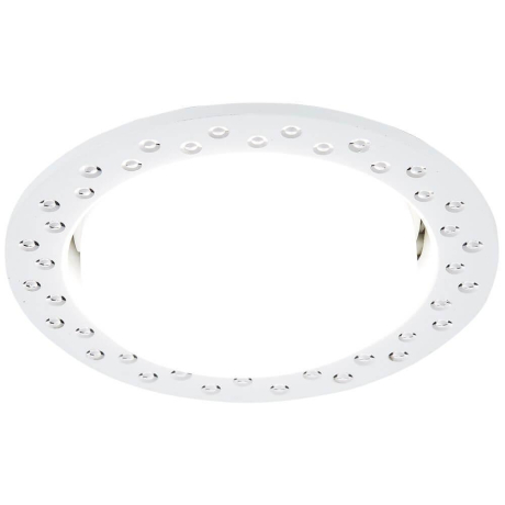 Встраиваемый светильник с лампочкой Ambrella light G830 W+Lamps 