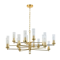 Люстра с лампочками, подвесная, комплект от Lustrof. №253701-617404