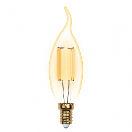 Ретро лампа E14 5W 2250K (теплый) Vintage Uniel LED-CW35-5W-GOLDEN-E14 GLV21GO (UL-00002397) 