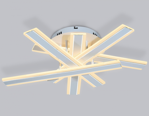 Настенно-потолочный светодиодный светильник с пультом Ambrella light ACRYLICA FA8903 