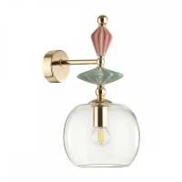 Бра со светодиодной лампочкой E14, комплект от Lustrof. №277458-624563