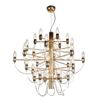 Большая люстра со светодиодными лампочками, комплект от Lustrof. №65478-616779