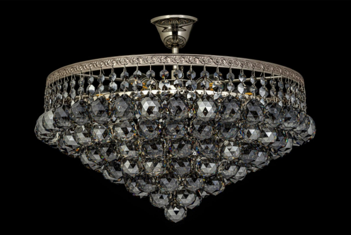 Люстра потолочная с лампочками Arti Lampadari Castellana E 1.3.46.607 N+Lamps 