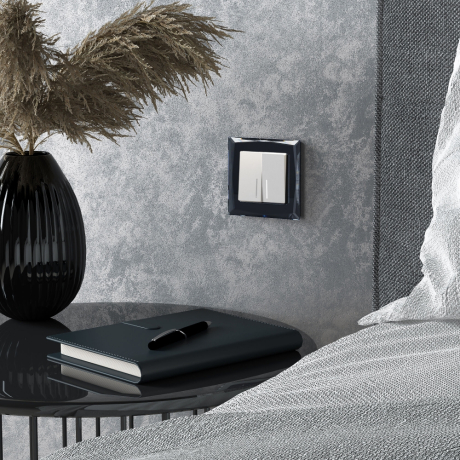 Рамка на 1 пост Werkel Diamant (черный) W0011208