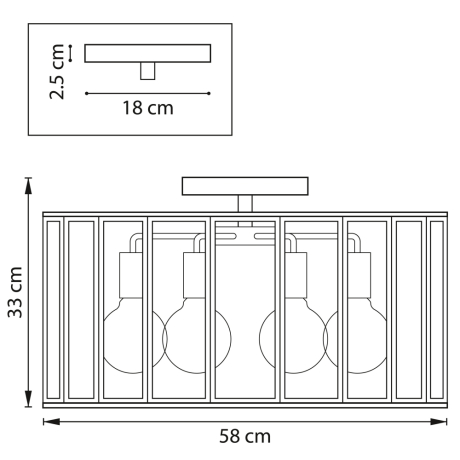 Потолочная люстра Genni Lightstar с поддержкой Алисы, 798287 