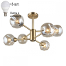 Люстра потолочная с лампочками Omnilux OML-93307-06+Lamps 